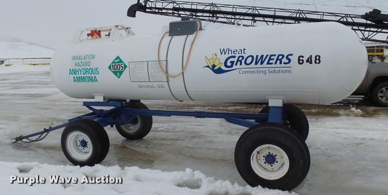 image for item AL9028 1992 Trinity steel anhydrous ammonia tank