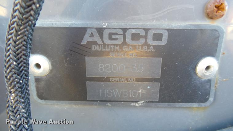 image for item AX9330 AGCO 8200 head