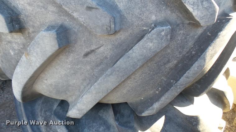 image for item AX9364 (2) Michelin 900/60R32 tires and wheels