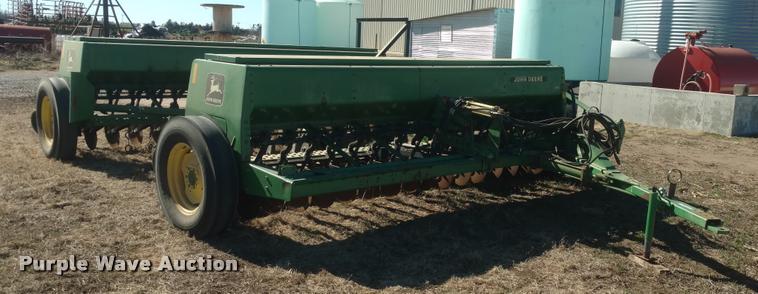 image for item BU9952 (2) John Deere 450 grain drills
