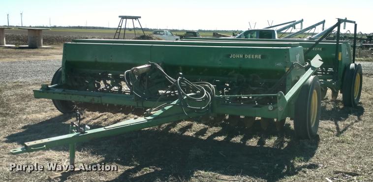 image for item BU9952 (2) John Deere 450 grain drills