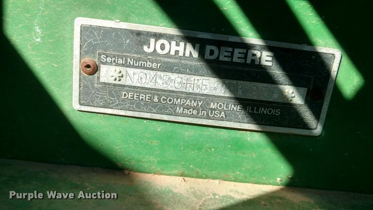 image for item BU9952 (2) John Deere 450 grain drills