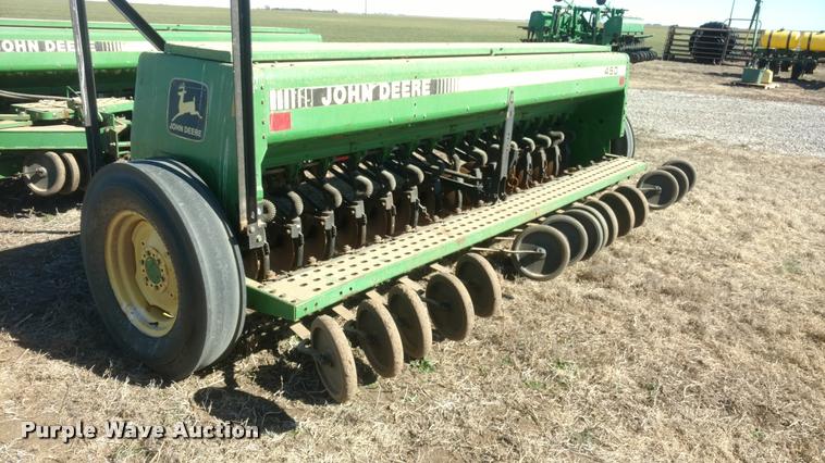 image for item BU9952 (2) John Deere 450 grain drills