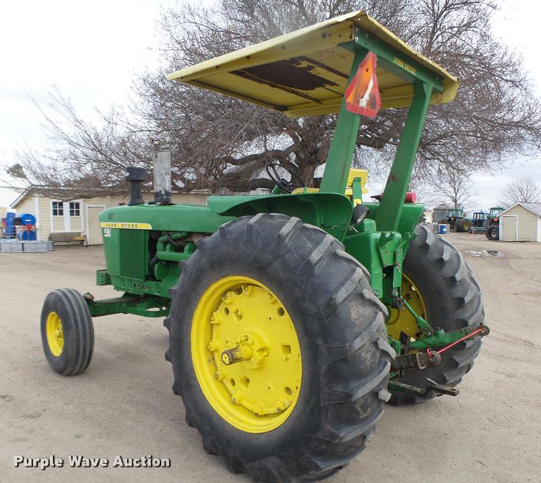 image for item DA0560 1969 John Deere 4020 row crop tractor