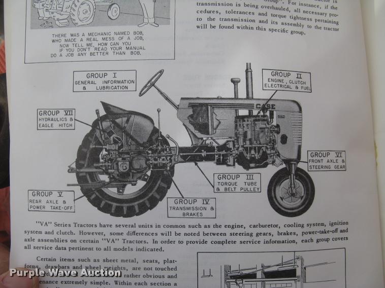 image for item DA2222 Case VA tractor