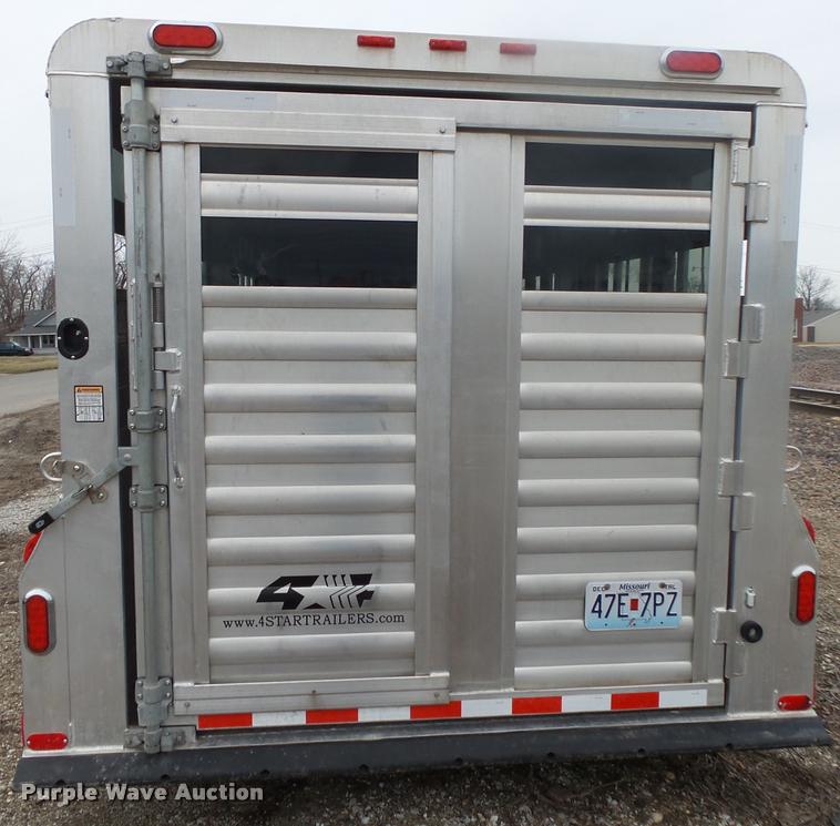 image for item DA2551 2016 4-STAR WT livestock trailer