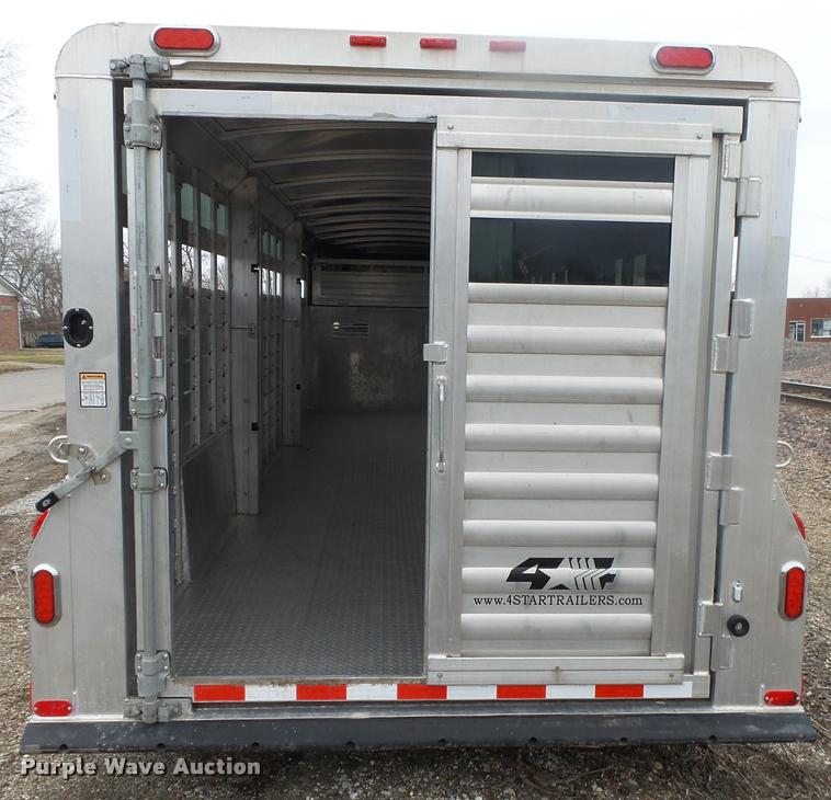 image for item DA2551 2016 4-STAR WT livestock trailer
