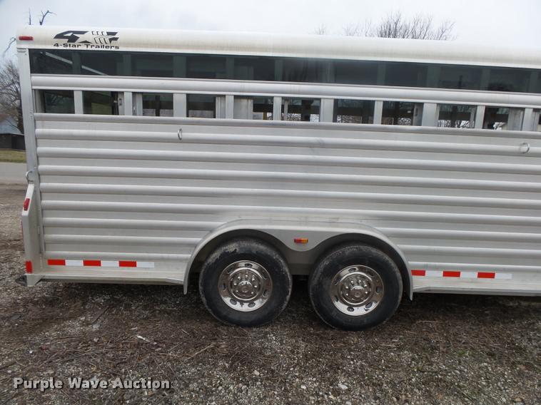 image for item DA2551 2016 4-STAR WT livestock trailer