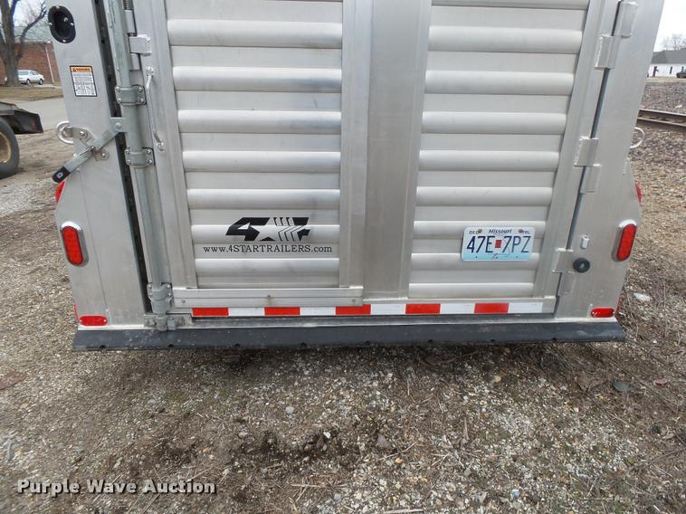 image for item DA2551 2016 4-STAR WT livestock trailer