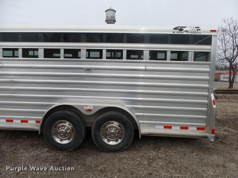 image for item DA2551 2016 4-STAR WT livestock trailer