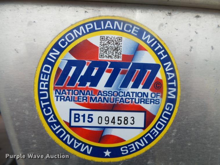 image for item DA2551 2016 4-STAR WT livestock trailer