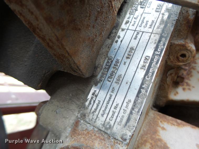 image for item DA3357 1984 Ford LNT9000 tender truck