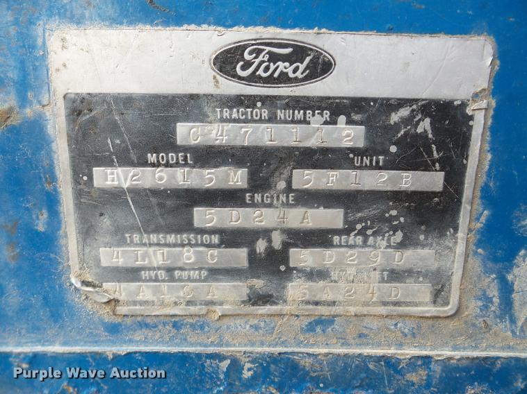 image for item DA7402 Ford 9600 tractor