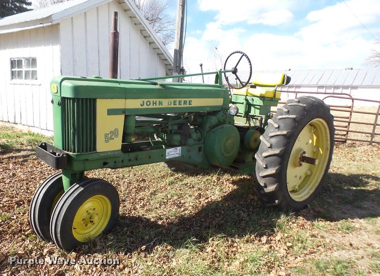 image for item DB0537 1957 John Deere 520 tractor
