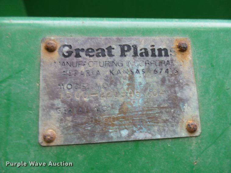 image for item DB2402 Great Plains 1500 no-till grain drill