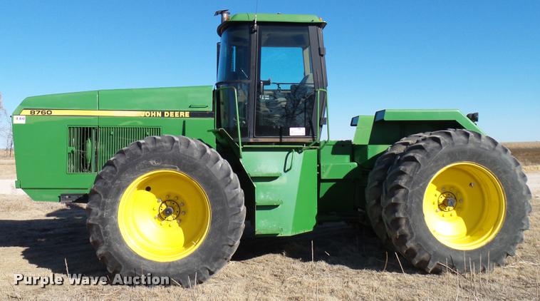 image for item DB2410 1991 John Deere 8760 4WD tractor