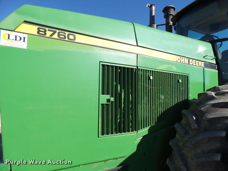 image for item DB2410 1991 John Deere 8760 4WD tractor