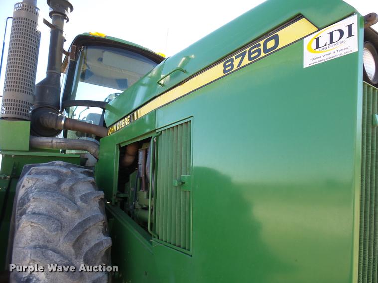 image for item DB2410 1991 John Deere 8760 4WD tractor