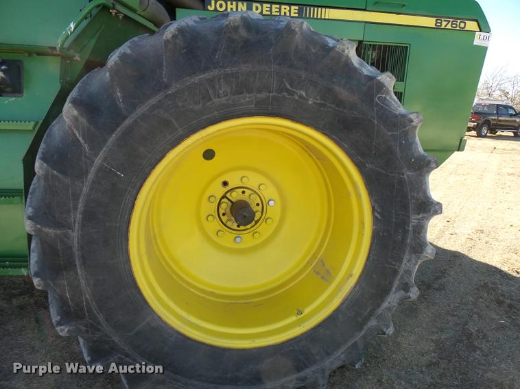 image for item DB2410 1991 John Deere 8760 4WD tractor