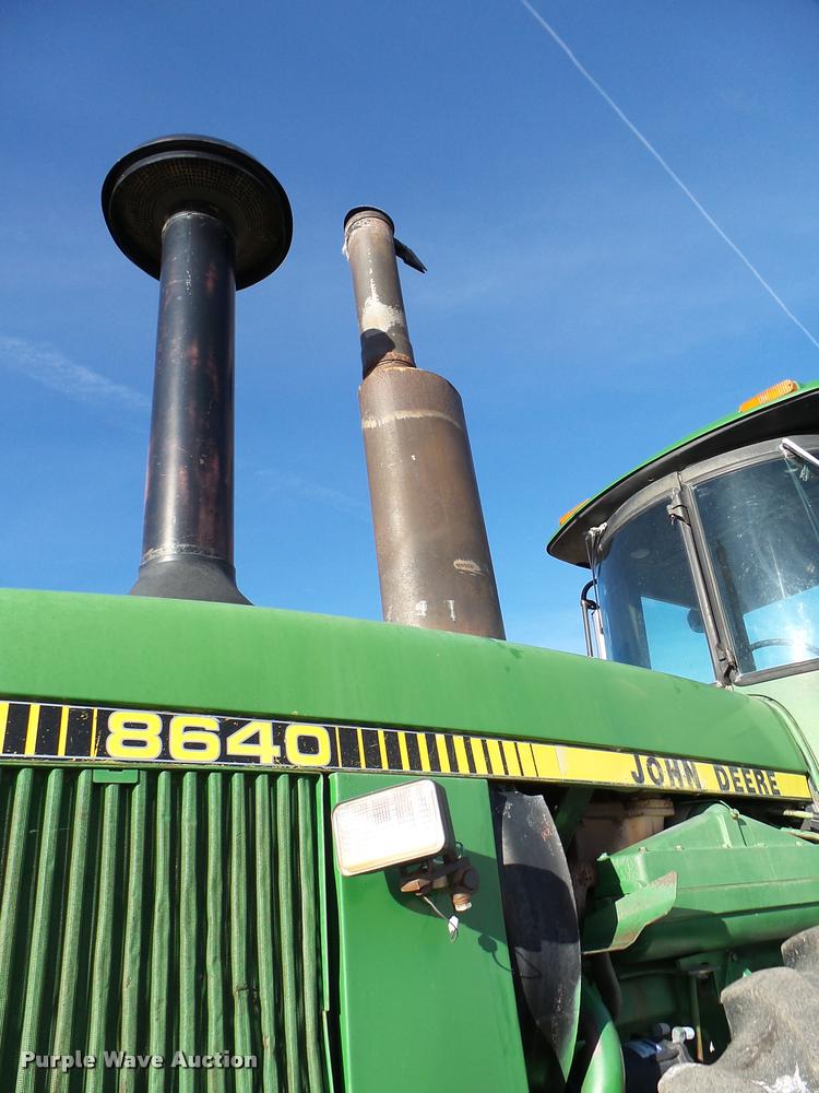 image for item DB2411 1981 John Deere 8640H 4WD tractor