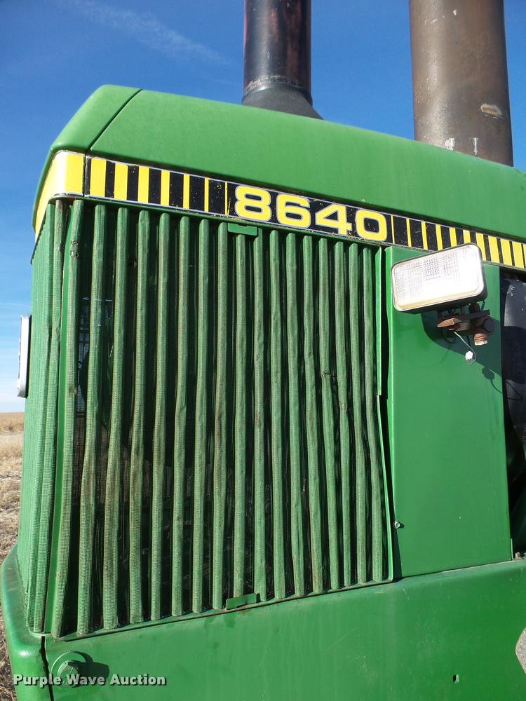 image for item DB2411 1981 John Deere 8640H 4WD tractor