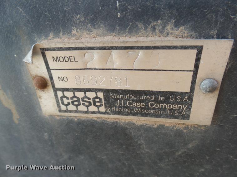 image for item DB2416 1972 Case 2470 4WD tractor