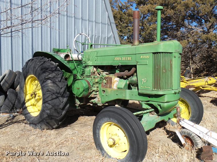 image for item DB2417 1955 John Deere 70 tractor