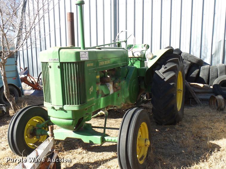 image for item DB2417 1955 John Deere 70 tractor