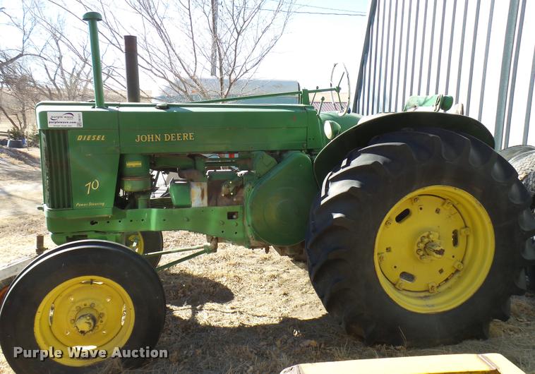 image for item DB2417 1955 John Deere 70 tractor