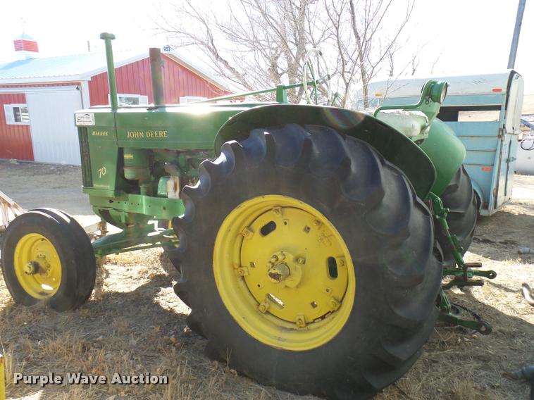 image for item DB2417 1955 John Deere 70 tractor