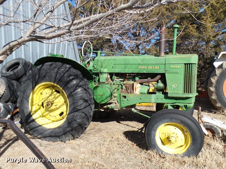 image for item DB2417 1955 John Deere 70 tractor