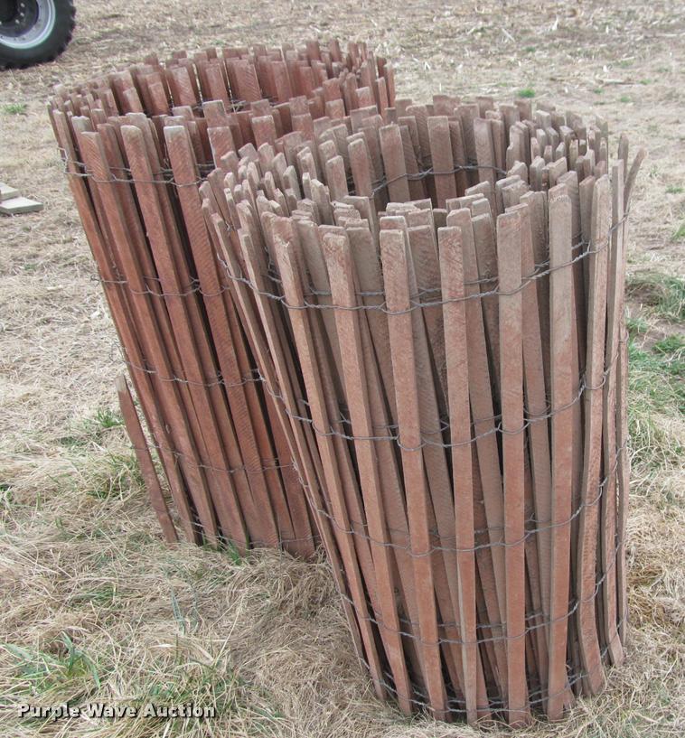 image for item DT9657 (2) rolls of snow fence