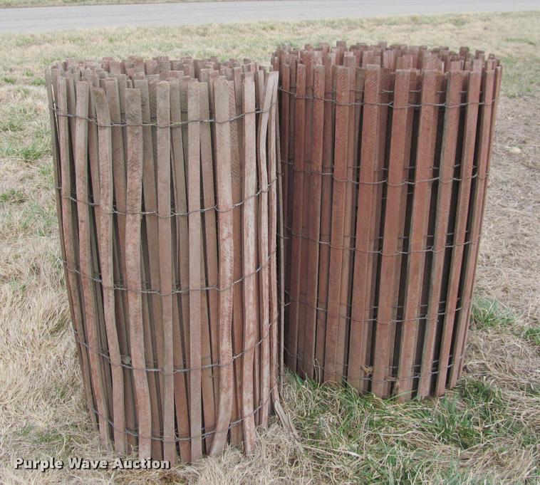 image for item DT9657 (2) rolls of snow fence