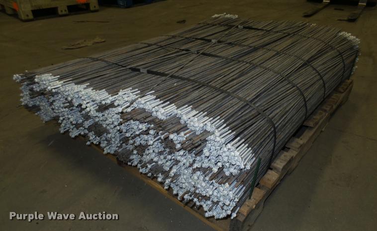 image for item F1573 Approximately 4,200 50"L hi-carbon steel plant stakes