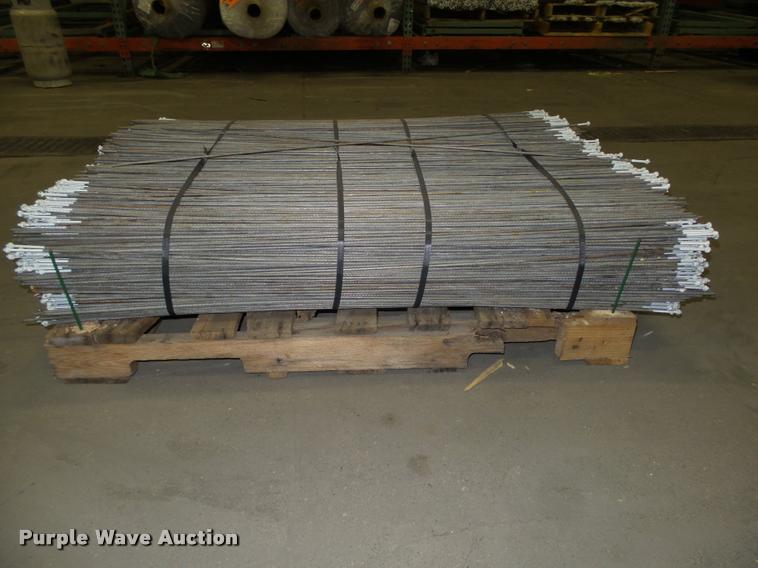 image for item F1573 Approximately 4,200 50"L hi-carbon steel plant stakes