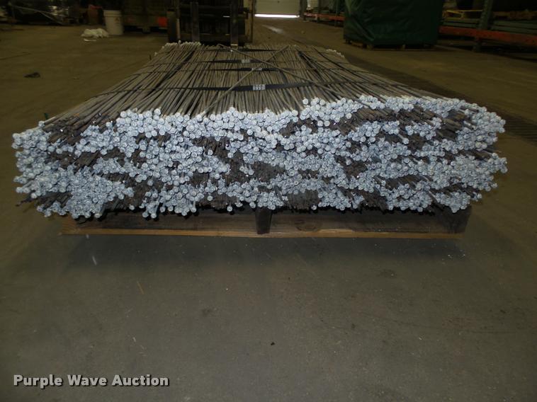 image for item F1573 Approximately 4,200 50"L hi-carbon steel plant stakes