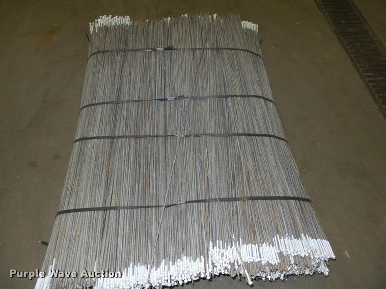 image for item F1573 Approximately 4,200 50"L hi-carbon steel plant stakes