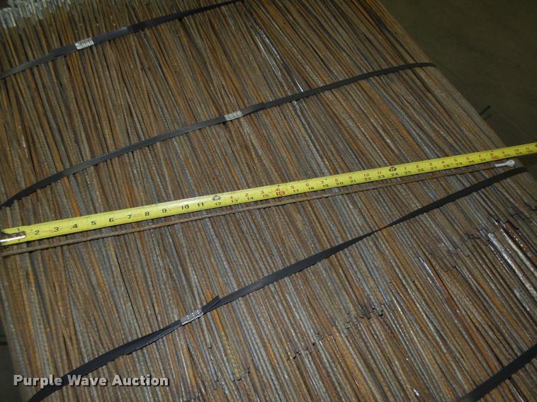 image for item F1574 Approximately 6,400 33"L hi-carbon steel plant stakes