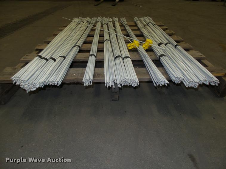 image for item F1575 Approximately 350 50"L hi-carbon spring steel electric fence posts