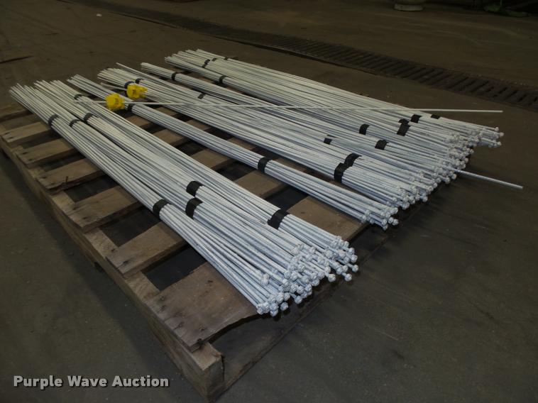 image for item F1575 Approximately 350 50"L hi-carbon spring steel electric fence posts