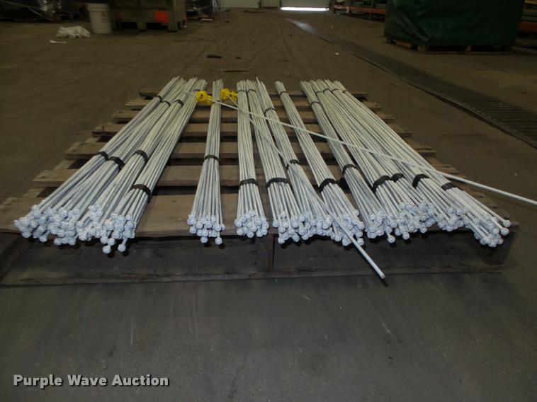 image for item F1575 Approximately 350 50"L hi-carbon spring steel electric fence posts