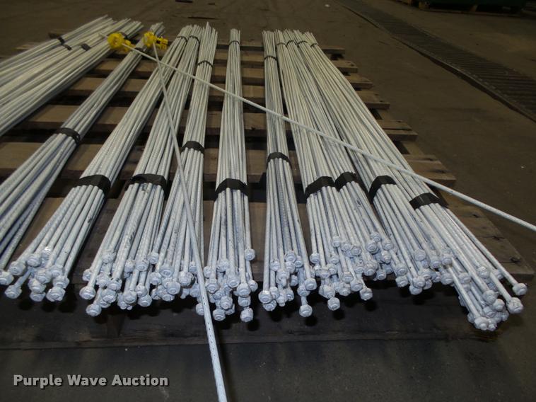 image for item F1575 Approximately 350 50"L hi-carbon spring steel electric fence posts