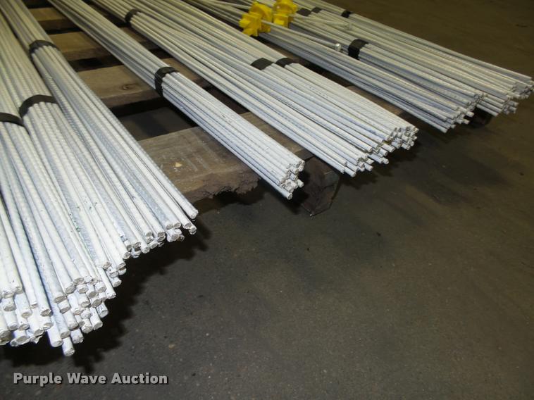 image for item F1575 Approximately 350 50"L hi-carbon spring steel electric fence posts