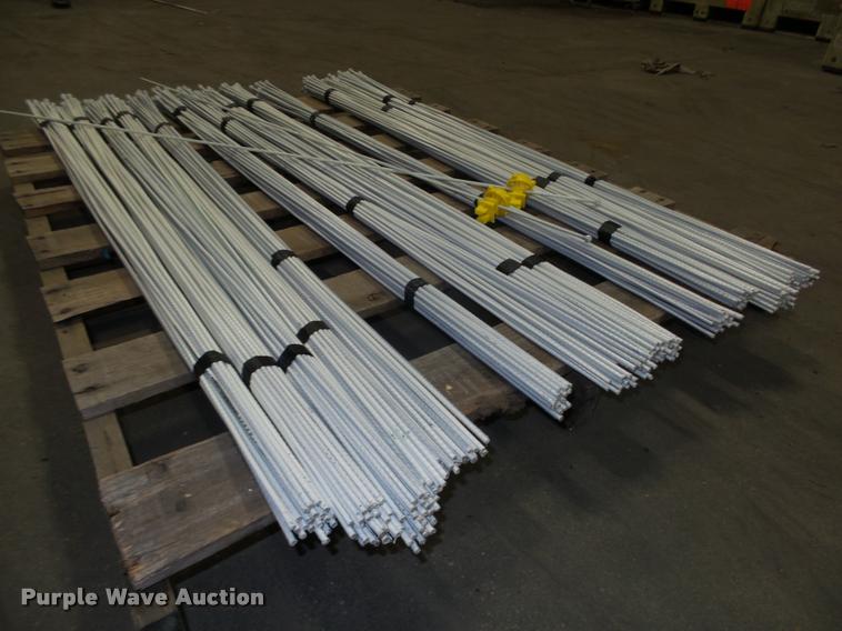 image for item F1577 Approximately 350 50"L hi-carbon spring steel electric fence posts