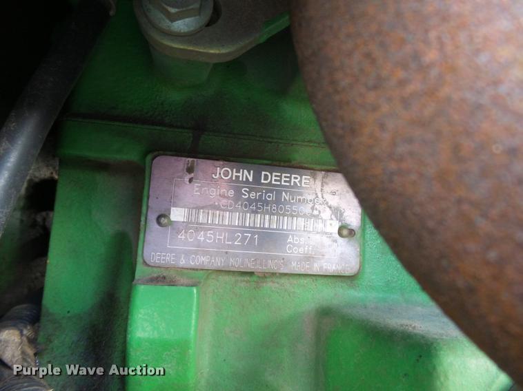 image for item K3327 2003 John Deere 6420 tractor