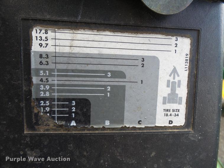 image for item K3328 2001 John Deere 6410 tractor