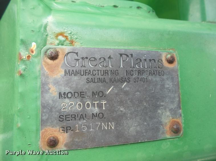 image for item K4647 Great Plains Turbo-Till 2200 vertical tillage