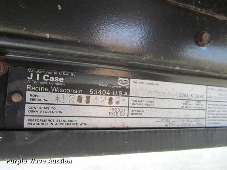 image for item K4981 1983 Case 2394 tractor