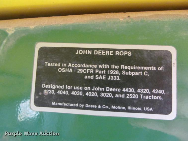 image for item K4991 1965 John Deere 4010 tractor