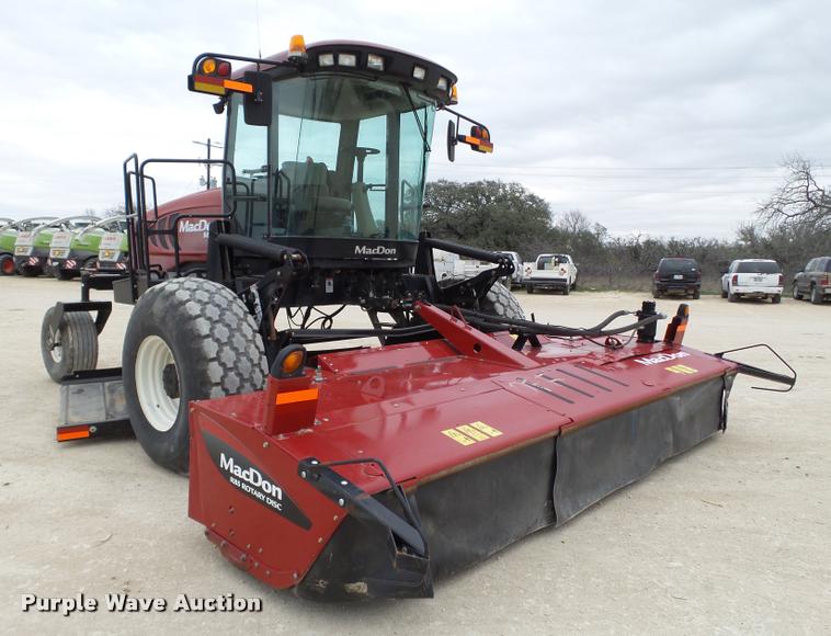 image for item L1627 2012 MacDon M205 self-propelled windrower